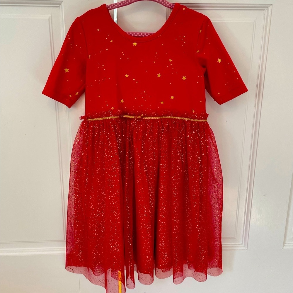 Hanna Andersson tutu sparkle dress